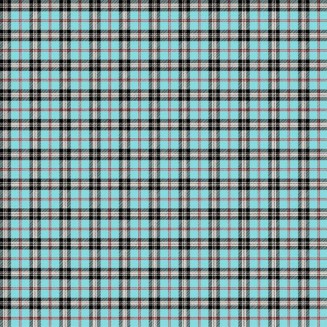 Μαξιλαροθήκη Διακοσμητική 45x45 Lino Tartan 601 Turquoise