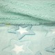 LINO ΚΟΥΒΕΡΤΑ FLEECE SHERPA ΦΩΣΦΟΡΙΖΕ STER MINT 110X150