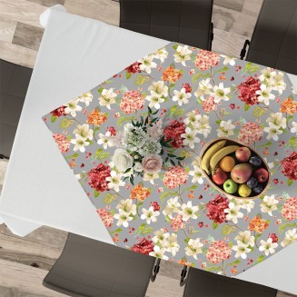Καρέ 90x90 Lino Campari 801 Grey