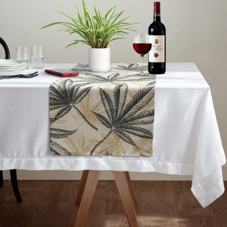 Τραβέρσα Runner 45x160 Lino Binduhi 701 Green