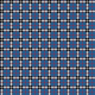 Τραβέρσα 45x145 Lino Tartan 602 Blue