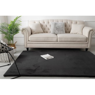 Χαλί 133x190 Lino Doux Black