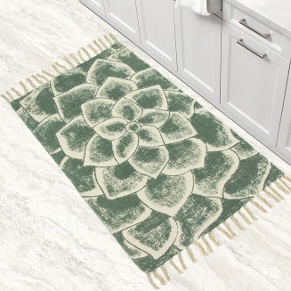 Πατάκι Κουζίνας 65x135 Lino Eldus Olive Πατάκι Κουζίνας 65x135 Lino Eldus Olive