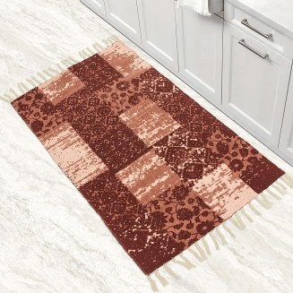 Πατάκι Κουζίνας 65x135 Lino Cuina Terracota Πατάκι Κουζίνας 65x135 Lino Cuina Terracota