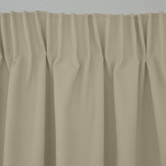 Κουρτίνα Με Τρέσα 140x280 Lino Samos C91045 Mocca