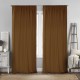 Κουρτίνα Με Τρέσα 140x280 Lino Renas 216 Tabac