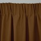 Κουρτίνα Με Τρέσα 140x280 Lino Renas 216 Tabac