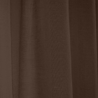 Κουρτίνα Με Τρέσα 145x295 Lino Line  902 Dbrown