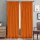 Κουρτίνα Με Τρέσα 145x295 Lino Line  503 Orange