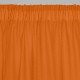 Κουρτίνα Με Τρέσα 145x295 Lino Line  503 Orange