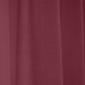 Κουρτίνα Με Τρέσα 145x295 Lino Line  402 Wine