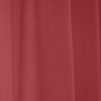 Κουρτίνα Με Τρέσα 145x295 Lino Line  401 Red