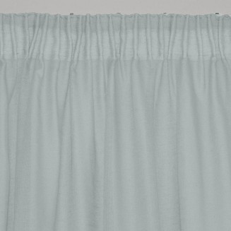 Κουρτίνα Με Τρέσα 145x295 Lino Line  802 Grey-Blue