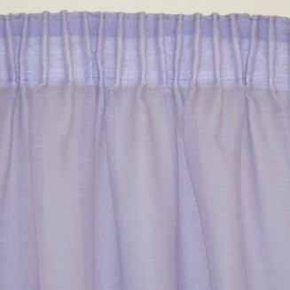 Κουρτίνα Με Τρέσα 145x295 Lino Line  306 Lilac