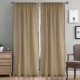 Κουρτίνα Με Τρέσα 300x295 Lino Line 106 Camel