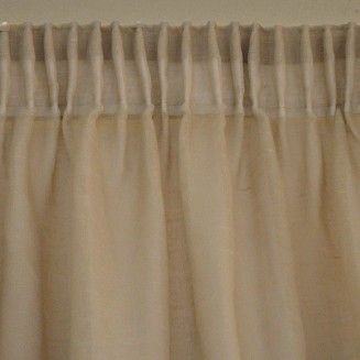 Κουρτίνα Με Τρέσα 300x295 Lino Line 106 Camel