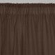 Κουρτίνα Με Τρέσα 300x295 Lino Line 902 Dbrown