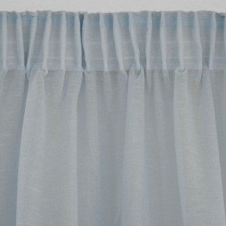 Κουρτίνα Με Τρέσα 300x295 Lino Line 601 Ciel