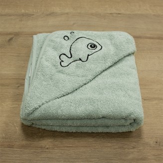Κάπα 75x75 Lino Fish Mint