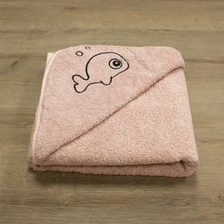 Κάπα 75x75 Lino Fish Pink