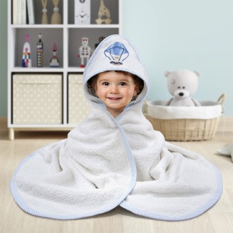 Κάπα 75x75 Lino Paloncino White-Blue