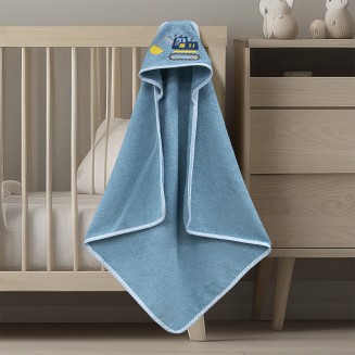 Κάπα 75x75 Lino Trattore Blue