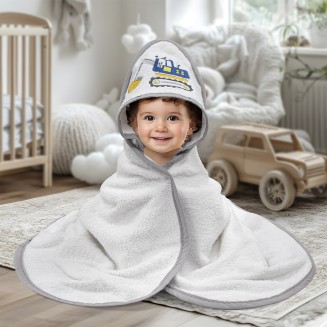 Κάπα 75x75 Lino Trattore White