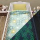 LINO ΚΟΥΒΕΡΤΑ FLEECE ΦΩΣΦΟΡΙΖΕ STER MINT 110X150