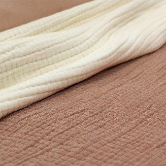 Κουβέρτα 230x240 Lino Lasy Terracotta