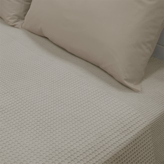 Κουβέρτα Πικέ Διπλή 200x230 Lino Dama Grey