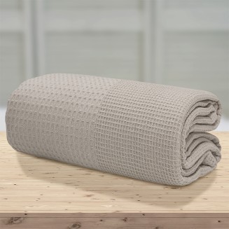 Κουβέρτα Πικέ Διπλή 200x230 Lino Dama Grey