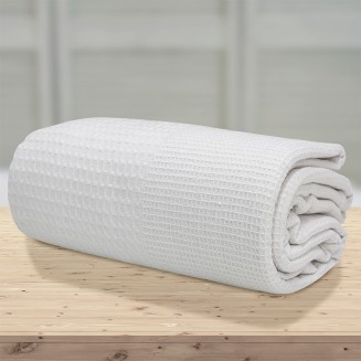 Κουβέρτα Πικέ Διπλή 200x230 Lino Dama White