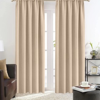 Κουρτίνα Με Τρέσσα 150x240 Lino Emb Basko Taupe