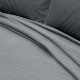 LINO Κουβέρτα King Size (240x260) Πικέ Cocoon Γκρι