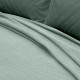 LINO Κουβέρτα King Size (240x260) Πικέ Cocoon Μέντα
