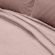 LINO Κουβέρτα King Size(240x260) Πικέ Cocoon Ροζ