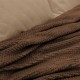 LINO Κουβέρτα Υπέρδιπλη(220x240) Fleece Napnest Καφέ