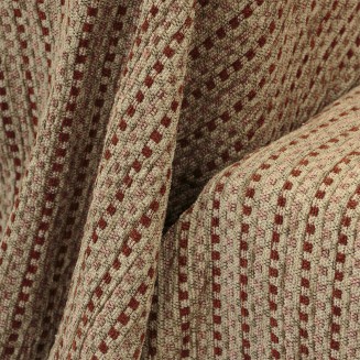 Ριχτάρι Πολυθρόνας 180x180 Lino Velora Κεραμιδί