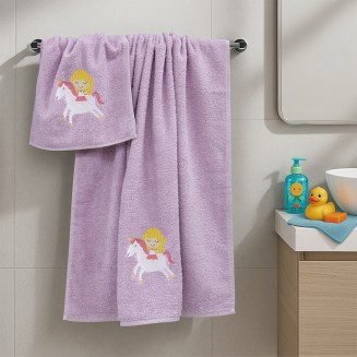 Πετσέτες Σετ 2 Τεμαχίων Lino Corno Lilac