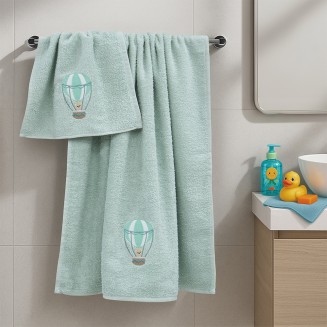 Πετσέτες Σετ 2 Τεμαχίων Lino Paloncino Mint