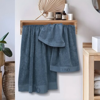 Πετσέτα Μπάνιου 80x150 Lino Brandy Denim