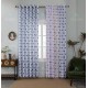 Κουρτίνα Έτοιμη Ραμμένη Με Κρίκους 270x280 Lucktora 6002-3 Dark Grey