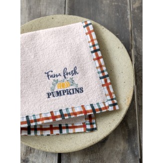 Πετσέτα Κουζίνας 40x40 Nima Home Fresh Pumpkins