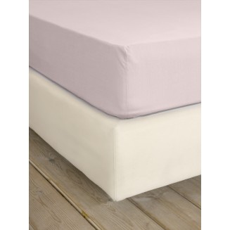 Σεντόνι Μεμονωμένο Γίγας με Λάστιχο 185x205+35 Nima Home Superior Satin Smoked Rose