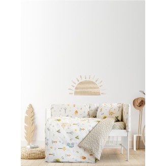 Σεντόνια Σετ Κούνιας  120x160 Kocoon Dino Babies