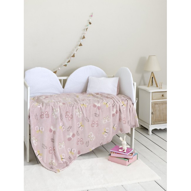 Κουβέρτα Κούνιας 110x150 - Papillon