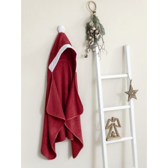 Κάπα με κουκουλα 70x120 Nima Home Santa Claus