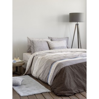 Παπλωματοθήκη Σετ Υπέρδιπλη 220x240 Nima Home Sharp