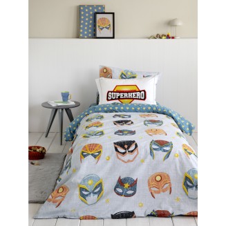 Σεντόνια Σετ Μονά 170x255 Nima Home Superheroes