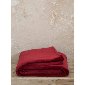 Ριχτάρι Τριθέσιος 180x300 Kocoon Jacquard Cosy Bordeaux